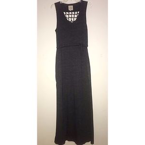 Summer dress, worn a couple times, charcoal color